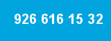 926 616 15 32